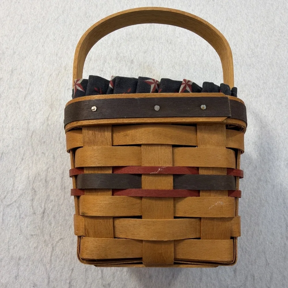 Longaberger 1993 Inaugural Basket with Liner and Protector